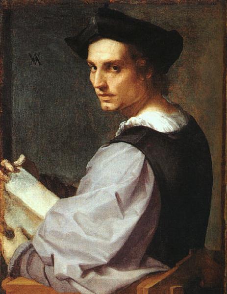 Andrea del Sarto Portrait of a Young Man